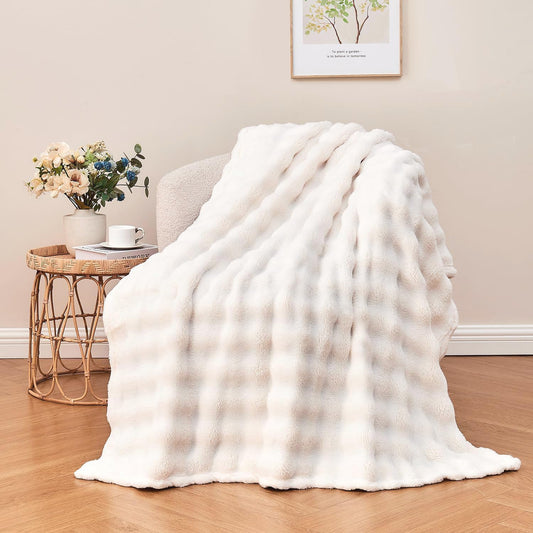 Fluffy Fleece Throw Blanket | Gifts for Women