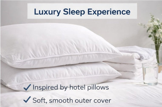 Pack of 2 | Hotel Quality Pillows, Luxury Hotel Quality - Luxury Comfort, Night After Night