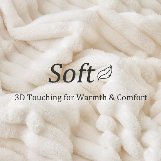 Fluffy Fleece Throw Blanket | Gifts for Women
